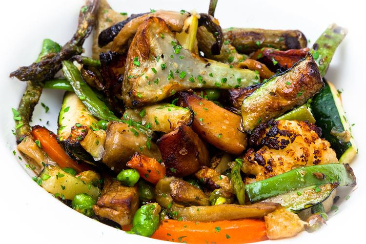 Parrillada de verduritas naturales